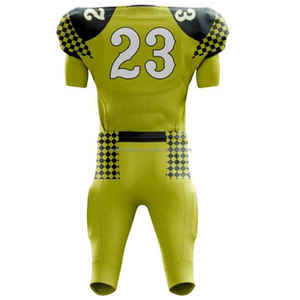 Ensemble Maillot et Short de Football Américain Respirant en Twill de Haute Qualité pour Adultes, Personnalisable, Service OEM, Vente en Gros - Product Image 1