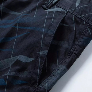 Summer Men Camouflage Cotton Cargo Shorts Men's Fashion Multi-pocket Casual Shorts Pants Outwear Breathable Joggers Shorts Male - Product Image 4