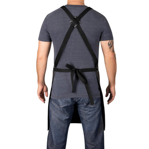 Best Quality Barber Apron 2026 Unique Adjustable <b>Buckle</b> Neck <b>Strap</b> Heavy Duty Custom Logo OEM Polyester/Nylon - Product Image 2