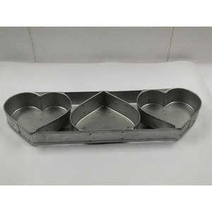 Direct Factory Supply Industrial Bakeware Oven Safe and Heavy Duty <b>Baking</b> Dishes Pans Aluminized Steel Heart Shape Pan for Sale - Product Image 1