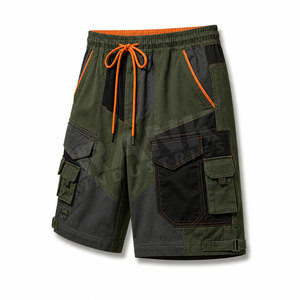 Pantalones cortos cargo de color sólido de alta calidad en venta, pantalones cortos cargo para hombre de marca privada, pantalones cortos cargo para hombre con MOQ bajo - Product Image 5
