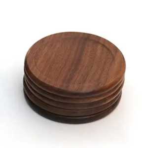 Wooden Square <b>Coasters</b> Set Holder Modern Non-Slip Table Mats Reusable Eco-Friendly Durable 60cm Diameter <b>for</b> Home Decor Holiday - Product Image 6