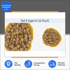Nouvel arrivage en stock : Aliments pour animaux de compagnie très demandés, saveur bœuf et légumes, en pochette pour chat et chaton, en provenance de Thaïlande, en promotion. - Product Image 3