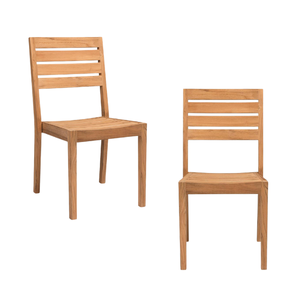 Sillas de Comedor de Madera de Teca de Lujo, Muebles de Madera Naturales y Duraderos para el Hogar y la Oficina, Precio al por Mayor - Product Image 6