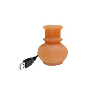 Hot Sale Himalayan Pink <b>Mini</b> USB Lamp Natural Salt Lamps Carved Technique High Quality Eco-Friendly Wooden Tree Shape Feng Shui - Product Image 6