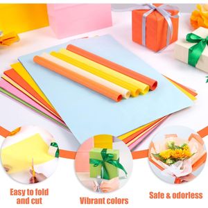 Sacchetti Regalo in Carta Velina Multicolore 14x10 Pollici, 330 Fogli per Decorazioni Fai-da-Te, Compleanni, Matrimoni e Festività, 2 Confezioni - Product Image 2