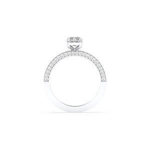 Anillo solitario REYES personalizado de oro sólido de 14 quilates con diamante cultivado en laboratorio HPHT CVD de 1.36 quilates para mujer, joyería de diseño atemporal. - Product Image 5
