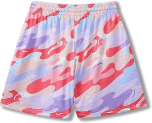 Pantalones Cortos de Malla Casuales de Verano Más Vendidos para Hombre, Cómodos, con Cintura Elástica, Estampado Digital Personalizado - Product Image 2