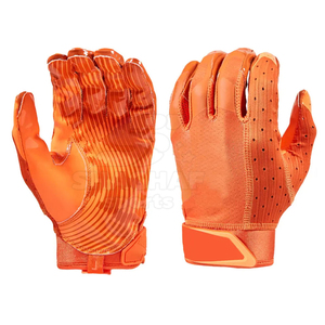 American Football Gloves Lightweight Gloves With Grip Support For Practice And <b>Game</b> Play - Product Image 5