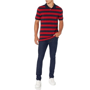 Chemises polo pour hommes respirantes fabriquées en usine pour la saison estivale, style streetwear, chemises polo personnalisées pour hommes avec logo 2027 - Product Image 3