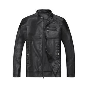 Nueva Llegada, Chaqueta de Cuero Genuino para Hombre, Diseño Unisex con Bloques de Color, Chaqueta de Cuero Personalizada de Alta Calidad para Hombre, Venta al Por Mayor 2026 - Product Image 1