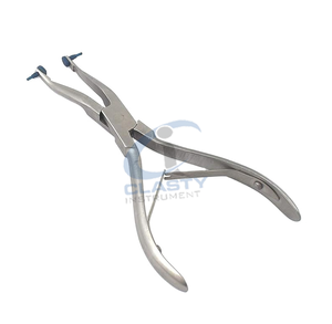 Forceps d'extraction dentaire en acier inoxydable, instrument chirurgical manuel de classe I, couleur argent, équipement dentaire - Product Image 6