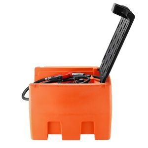 Tanque de Combustible Diésel Portátil de 48 Galones con Caudal de 10.6 GPM, Manguera de 13.1 pies y Bomba de Transferencia Eléctrica de 12V para Abastecimiento de Combustible en Camiones - Product Image 3