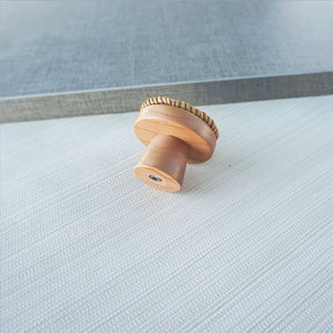 Best offer natural woven rattan door pull handle <b>for</b> sale <b>dresser</b> nightstand <b>knob</b> closet handles - Product Image 3