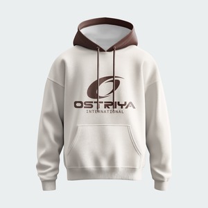 เสื้อฮู้ดดี้ผู้ชายคุณภาพพรีเมียมสำหรับฤดูหนาว ระบายอากาศได้ดี เป็นมิตรกับสิ่งแวดล้อม มีกระเป๋า แห้งเร็ว MOQ ต่ำ ขายดี - Product Image 2