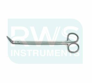 Tijeras de disección angulares Potts Smith para uso vascular, de acero inoxidable, manuales, con certificación CE Clase I ISO13485, juego de instrumentos - Product Image 3