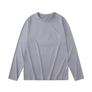 Camisetas de Algodón de Manga Larga Holgadas Unisex Personalizadas, Cuello Redondo, Estilo Urbano, Tela Suave, Otoño Invierno - Product Image 5