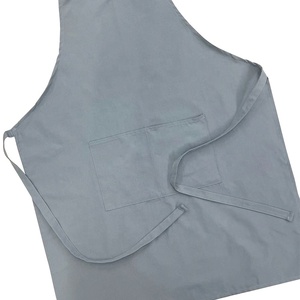 Wholesale Custom Blue Sleeveless 100% Cotton Kitchen Baking Cooking <b>Apron</b> Adjustable for Cleaning Use - Product Image 4
