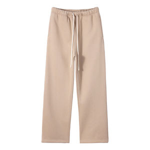 Top trending lightweight 100% cotton men's pants with plain dyed knitted <b>trousers</b> and sweatpants for men wholesale rate - Product Image 1