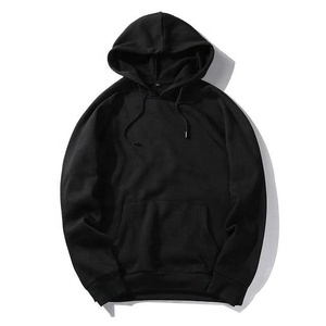 Sweat à capuche oversize en molleton 100 % coton écologique pour homme – Qualité supérieure, couleur unie personnalisable, vente en gros, mode streetwear - Product Image 2