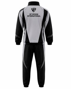 Chándal Deportivo Personalizado de Poliéster para Hombre, con Cremallera Completa, Conjunto de Entrenamiento, Ropa Deportiva, Fabricación OEM ODM - Product Image 3