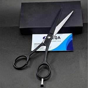 Ciseaux de coiffure professionnels en acier inoxydable finition mate, lames aiguisées, poignée ergonomique confortable pour salon et H - Product Image 1