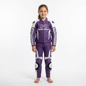 Combinaison de course une pièce personnalisée pour enfants en gros - Design sur mesure et protection homologuée pour la sécurité - Product Image 2