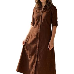 Vestidos de Maternidad de Algodón Premium de Fábrica Directa para Mujer, Suaves, Elásticos, Aptos para Lactancia, para el Hogar y Viajes, ODM - Product Image 2