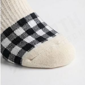 Custom Design Dri-Tech Crew Work Bamboo Cotton Grip <b>Socks</b> Embroider Knit Breathable Durable <b>Soft</b> Warm Customized Color Pairs - Product Image 6