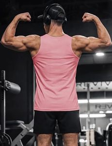 Fabricante de Camisetas sin Mangas para Hombre de Marca Privada, Personalizadas, de Algodón, Cuello en V, Estilo Hip Hop, Secado Rápido, para Deportes, Gimnasio, Fitness, Entrenamiento, Running, OEM - Product Image 5