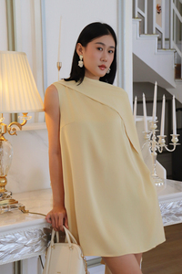 Vestido de seda sin mangas con cuello redondo, estilo casual sencillo, cintura holgada, minimalista, transpirable, largo hasta la rodilla, para uso diario de verano, OEM ODM Vietnam - Product Image 6