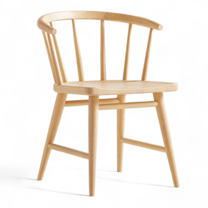Modern Design Dining Chair Solid Teak Wood Frame <b>Material</b> for Home Furniture and Restaurant Set Decoration - Product Image 1