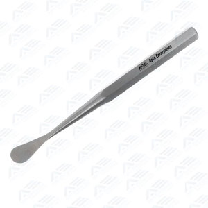 Élévateur orthopédique avec poignée en acier inoxydable, instrument chirurgical de qualité supérieure, élévateur spinale Cobb incurvé pour périoste - Product Image 3