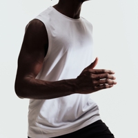 T-shirt de sport sans manches pour homme, design personnalisé haut de gamme, respirant, séchage rapide, haute qualité, léger, 100% coton
