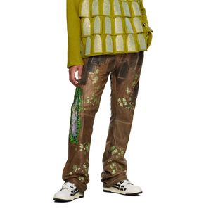 Pantalons en cuir pour hommes, vêtements haut de gamme, fournisseur en gros, pantalons en cuir pour hommes, fabricant de vêtements contemporains pour hommes - Product Image 4