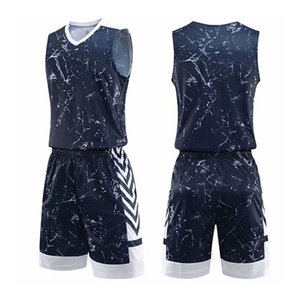 Basketball Uniform Sets Anti-bacterial Men's Breathable Quick Dry Basketball Jersey and shorts sets Adults Basketball Uniform - Product Image 1