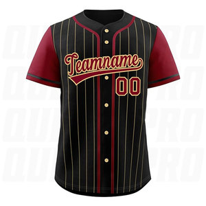 Maillots de baseball personnalisés en gros – Fabricant OEM d'uniformes sportifs et de vêtements d'équipe sur mesure, fabricant de chemises de sport pour hommes - Product Image 2