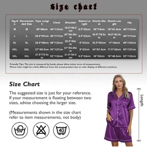 Conjuntos de pijamas de satén sedoso para hombre, camisa de manga corta, Top con calzoncillos bóxer, trajes para ropa de dormir, ropa de descanso para dormir - Product Image 6