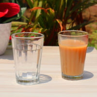 Ensemble de verres à thé en or marocain de luxe indien de 800 ml avec support et motif lune et étoile pour hôtels et restaurants