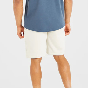Pantalones Cortos Deportivos Personalizados para Hombre, de Felpa 100% Algodón, con Cordón Ajustable y Cintura Elástica, para Gimnasio, Correr y Hacer Ejercicio - Product Image 4