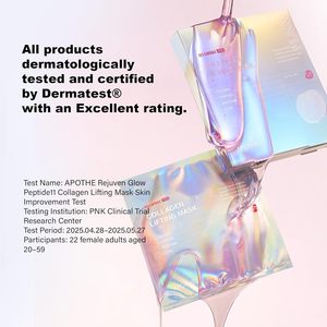 [APOTHE] มาส์กยกกระชับผิวหน้า RejuveGlow Peptide Collagen PDRN 34 กรัม*4 แผ่น ช่วยลดเลือนริ้วรอย ต่อต้านริ้วรอย ชุ่มชื้น กระชับรูขุมขน - Product Image 4