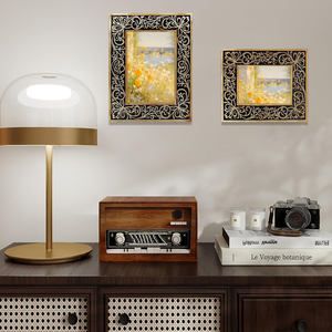 Cadre photo en bois massif de qualité d'exportation Cadre photo en bois fait main de qualité supérieure Élégant Décoration de table de bureau à domicile Boutique Cadre photo - Product Image 6