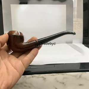 Pipa de Tabaco Tradicional de Madera Hecha a Mano, Pipa Clásica para Fumar, Accesorio para Tabaco de Tradebyd - Product Image 3