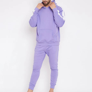 Solid Color Men Power Tracksuit Modern Sporty Look Stretch Material Gym Wear Wholesale Custom Logo - Product Image 1