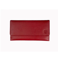 Dompet Kulit Premium untuk Wanita Desain Stylish Mag Dot Tempat Kartu, Kantong Koin, dan Penyimpanan Uang Tunai