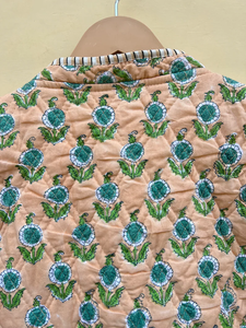 Edredón Acolchado Hecho a Mano en India, 100% Algodón Ecológico, Antiarrugas, Transpirable, de Secado Rápido, con Bolsillo Frontal, Estampado Digital, para Invierno - Product Image 2