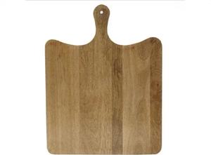 Planche à découper carrée avec poignée ergonomique, surface épaisse et lisse, idéale pour couper, servir et l'usage quotidien en cuisine - Product Image 3