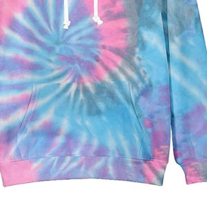 Sweats à capuche tie-dye en coton mélangé pour hommes, bas prix, haute qualité, basiques de la mode. - Product Image 5