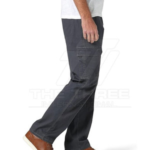 Pantalones Vaqueros Rectos de Punto Ligero 100% Algodón, Estilo Casual, Duraderos, Transpirables y Cómodos para un Look Moderno - Product Image 3