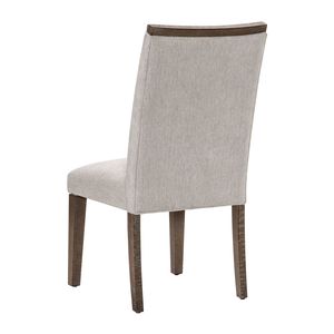 Set di 2 sedie da pranzo in legno dal design contemporaneo con finitura marrone - Product Image 4